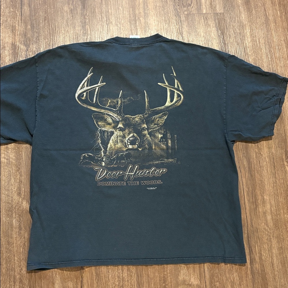 Vintage 2003 deer Hunter men’s 2XL shirt buck hunt